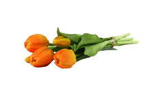Kunstig tulipan orange 5 stk.